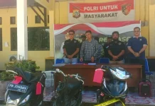 Polisi Tangkap Spesialis Curanmor Kaimana berinisial MYR