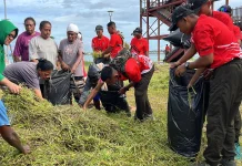 Yonif 864 Bangkitkan Wisata Kaimana lewat Aksi Bersih Bersama