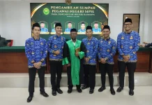 Lima ASN Pengadilan Negeri Kaimana Resmi Diambil Sumpah