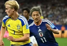 Jepang dan Swedia Sama Kuat, Peluang Lolos ke Babak 32 Besar