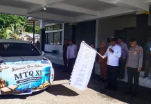 Wakil Gubernur Papua Barat Lepas Pawai Ta'aruf MTQ XI Tingkat Provinsi Papua Barat