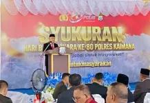 Bupati Hasan Achmad Harap Polri Semakin Profesional dan Dicintai Masyarakat