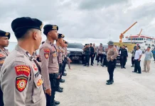 Polres Kaimana Terima Empat Belas Bintara Polri Perkuat Pelayanan Masyarakat