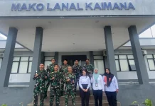 Kantah Kaimana Sosialisasikan Aplikasi Sentuh Tanahku di Lanal Kaimana