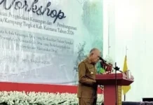 Bupati Kaimana Buka Workshop Evaluasi Keuangan Kampung Bersama BPKP