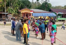 Bhabinkamtibmas Tanggaromi Gelar Lomba Semarak HUT RI ke 81