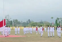 Upacara Detik-Detik Proklamasi HUT RI ke-81 di Kaimana Berlangsung Khidmat