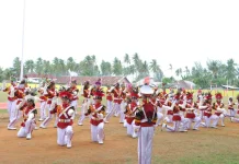 Polisi Cilik Polres Kaimana Tampil Memukau di Stadion Triton