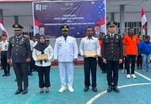 Wakil Bupati Kaimana Serahkan Remisi Kepada Warga Binaan Lapas Kaimana