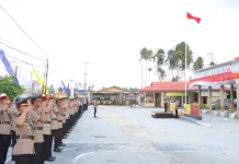 Polres Kaimana Gelar Upacara Peringatan Hari Juang Polri