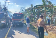 Polres, Yonif TP 864 dan Damkar Padamkan Karhutla
