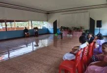 Meriahkan HUT Paroki Santa Monika Kaimana, Anak-Anak Ikuti Lomba Tutur Kitab Suci