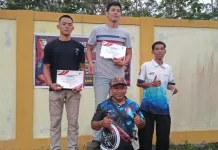 Sengit! Atlet Muda Unjuk Gigi di Partai Final Lomba Menembak Haornas ke-43 Kaimana