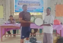 Dana SAMISAKA Kampung Ruara Dukung Rumah Ibadah dan Nelayan