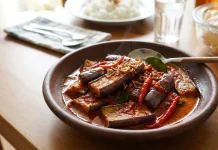 Rasa Simpel dari Terong Balado Santan