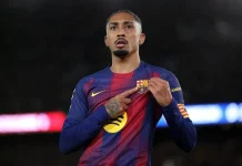 Raphinha Sepakati Kontrak Baru. Barcelona Pertahankan Sang Kapten hingga 2030