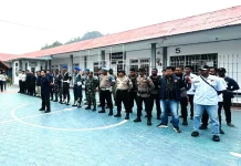 Lapas Kaimana Gelar Razia Gabungan, 15 Orang Jalani Tes Urine