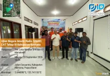 UNAR di Kaimana, ORARI Dorong Amatir Radio Berperan dalam Komunikasi Kebencanaan