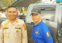 Personel Polres Kaimana Amankan Kejurnas Grasstrack Seri II Regional VI