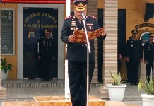 Wakapolres Kaimana Kompol Alexander Pimpin Upacara Hari Kesaktian Pancasila