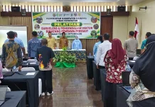 Sepuluh Puskesmas Ikuti Pelatihan Surveilans dan Pengendalian Vektor
