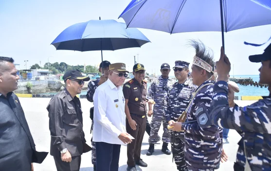 Bupati Kaimana Sambut 250 Personel Satgas Trisila 26