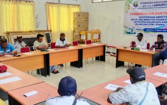 Dishub Kaimana Awasi Angkutan Umum jelang Idul Fitri