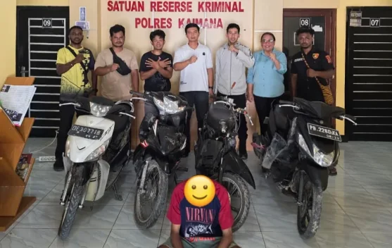 Residivis Curanmor Dibekuk, Polisi Amankan Empat Motor
