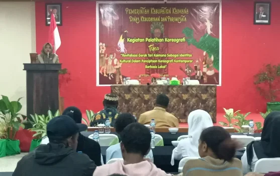 Pelatihan Koreografi  Diharapkan Hasilkan Gerakan Khas Budaya Kaimana