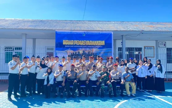 Lapas Kelas III Kaimana Gelar Ikrar Pemasyarakatan Bersih dari HALINAR