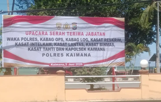 Kapolres Kaimana Besok Lantik Sembilan Pejabat Utama
