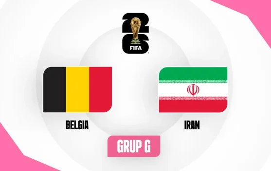 Peluang Belgia dan Iran di Laga Krusial Grup G Piala Dunia 2026