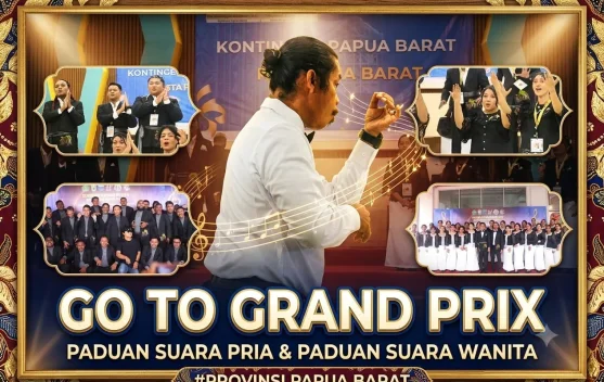Kontingan Pesparawi Papua Barat Masuk Grand Prix di Pesparawi Nasional XIV 2026