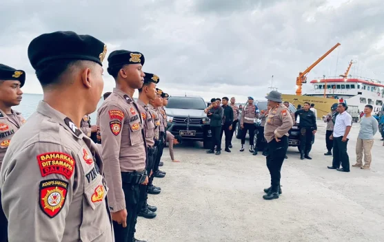 Polres Kaimana Terima Empat Belas Bintara Polri Perkuat Pelayanan Masyarakat