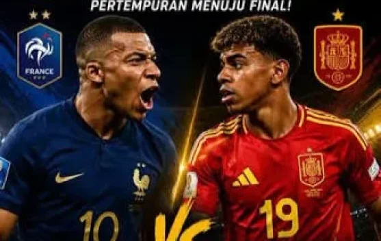 Dua Kekuatan Eropa Beradu, Prancis vs Spanyol Panaskan Semifinal Piala Dunia 2026