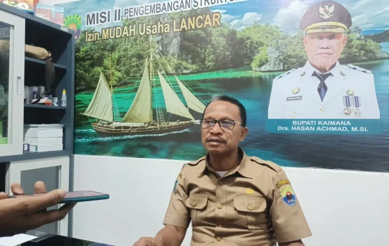 DPMPTSP Kaimana Minta Petronas Prioritaskan Tenaga Kerja Lokal