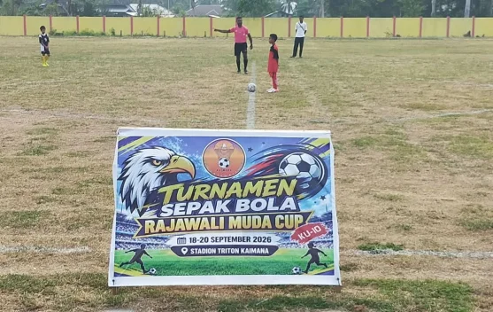 SSB Rajawali Muda Kaimana Mulai Cetak Bibit Sepak Bola sejak Dini