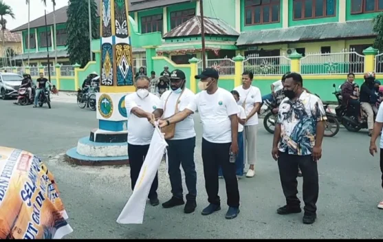 Ratusan Jemaat GKI Kaimana Meriahkan Konvoi HUT ke-70