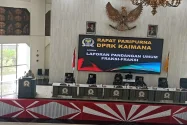 DPRK Kaimana Gelar Paripurna Pandangan Umum Fraksi LKPJ APBD 2025