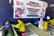 Lapas Kaimana Gelar Pemeriksaan Kesehatan Gratis dan Donor Darah