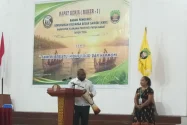 Wakil Bupati Isak Waryensi Buka Raker I KKBS Kaimana