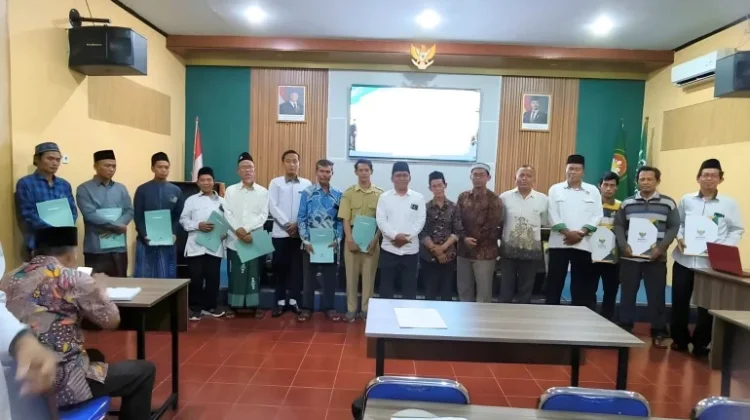 Kemenag Kediri Bina Amil Zakat 17 UPZ