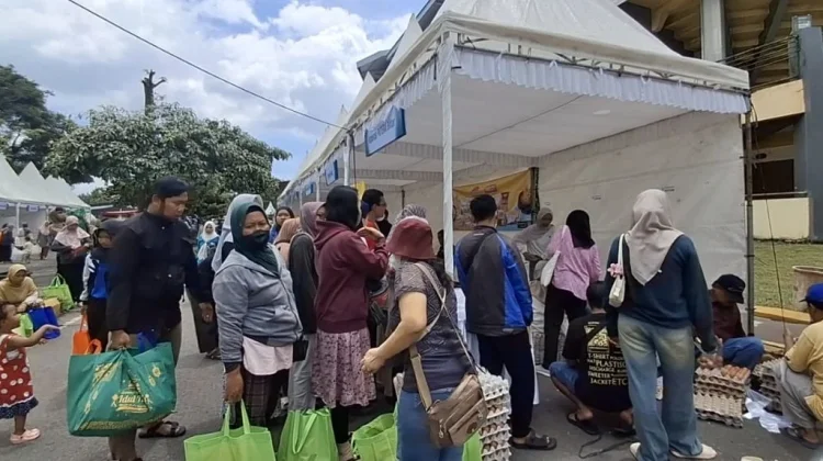 BI Kediri bersama Bulog, TPID, dan Perbankan Hadirkan Bazaar Pangan Ramadan