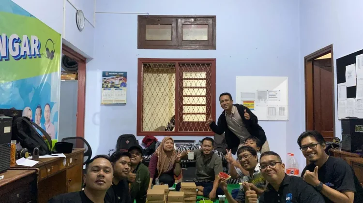 Perkuat Solidaritas, RRI Kediri Gelar Buka Bersama