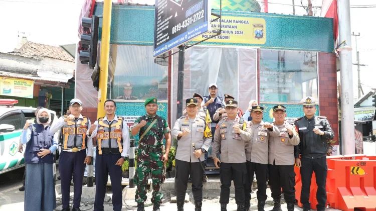 Polres Kediri Siap Amankan Jalur Mudik di Tiga Titik Rawan
