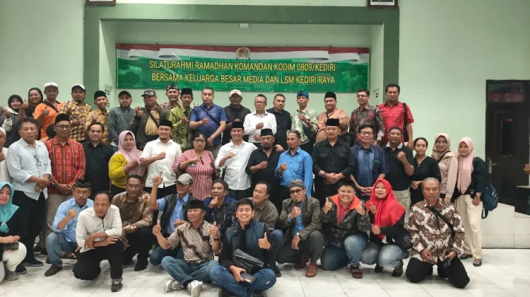Kodim Kediri Ajak Media hingga LSM Kawal Program Nasional