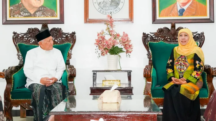 Menjelang Lebaran, Gubernur Jatim Silaturahmi Ulama di Jombang