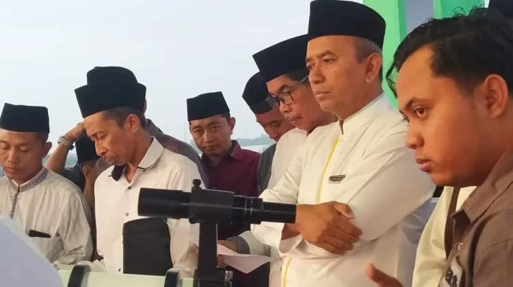Hasil Rukyatul Hilal di Kediri Tidak Terlihat