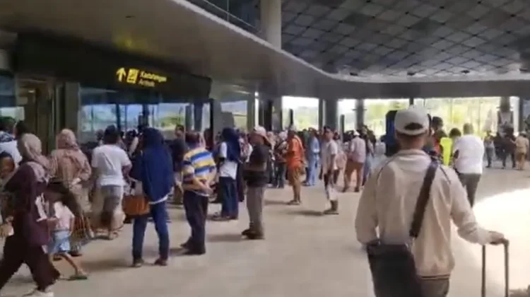 H-1 Lebaran, Tren Penumpang di Bandara Dhoho Kediri Meningkat