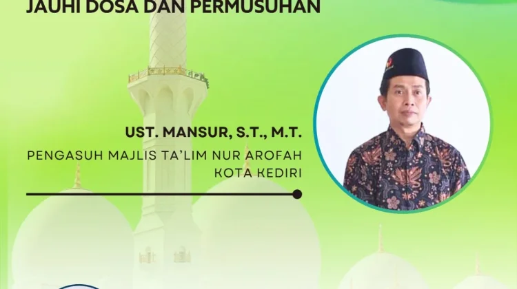 Jauhi Dosa guna Hindari Penyakit Permusuhan